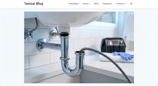 Kameralı sistemle lavabo gider hattı kontrolü