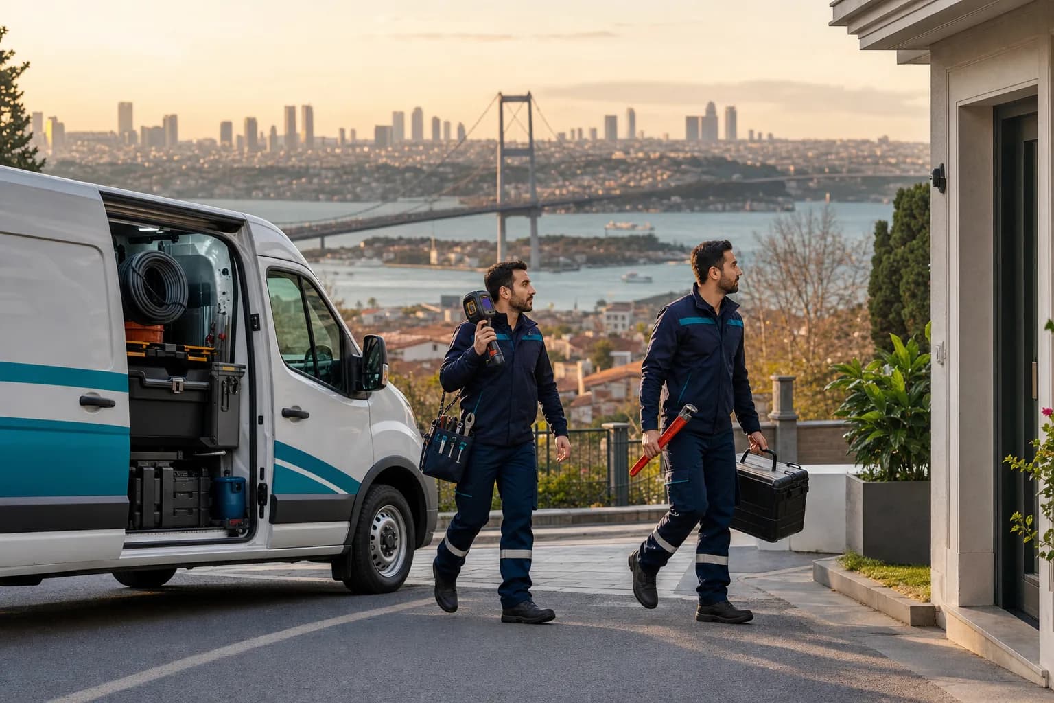 İstanbul geneli profesyonel tesisat çözümleri — mobil servis ekibi
